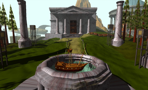 Myst screenshot.